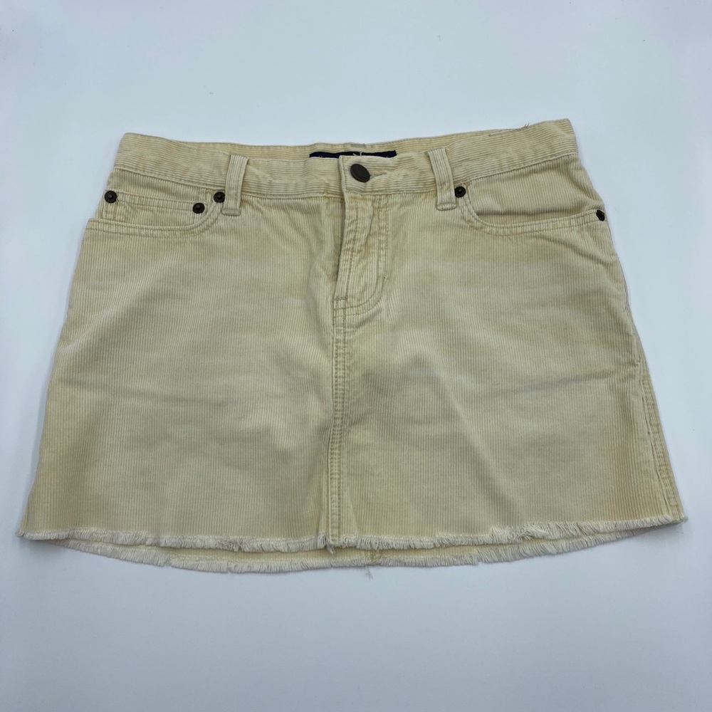 Abercrombie & Fitch Beige Jean Short Skirt Size 00